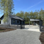 Valminud eramu elementmaja LTL120 Arukülas koos abihoonega