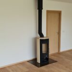 Elementmaja LTL120 elutuba kaminaga – valmis siseviimistlus