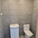 Elementmaja WC – kvaliteetne plaatviimistlus ja sanitaartehnika