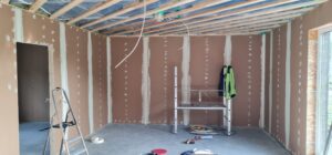 Elementmaja siseseinte pahteldamine