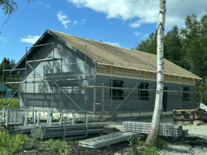 Elementmaja tehasepakett koos katusekonstruktsiooniga