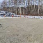 Elementmaja LTL120 vundamendialune tagasitäide enne plaativundamenti