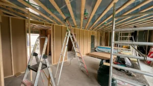 Elementmaja siseseinte ehitus ja karkassi paigaldus