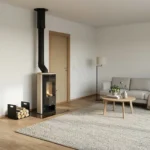 Elementmaja elutuba kaminaga – hubane ja kaasaegne sisekujundus
